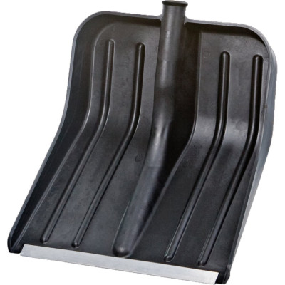 Лопата для снега Berossi люкс без черенка, черная ЛС 00205000