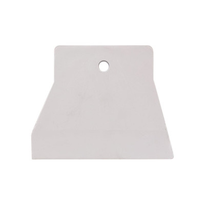 Резиновый шпатель INTERFIX 100 мм, белый 29122