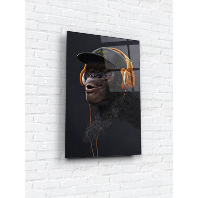 Картина на стекле ARTABOSKO обезьяна 1 40x60 WBR-06-761-04/1