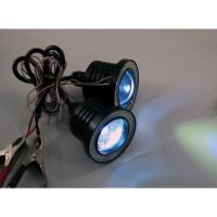 Противотуманные фары 64мм/10W с ангельск.глаз,линза Вымпел FOG LIGHT 5078