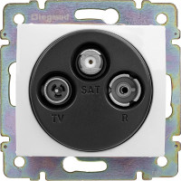 Розетка Legrand TV-FM-SAT Legrand Valena проходная белый 774437
