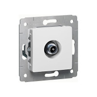 ТВ розетка Legrand Cariva звезда 1.5 дБ 2400 МГц белый 773678