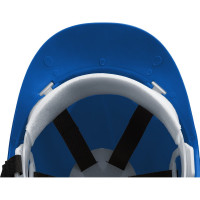 Защитная каска с храповым механизмом регулировки Зубр ЭКСПЕРТ синяя 11094-3