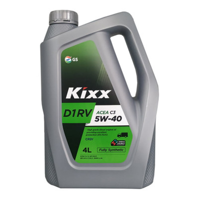 Моторное масло KIXX D1 RV 5W40, синтетическое, 4 л L2013440K1