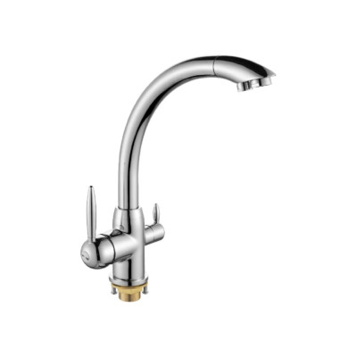 Смеситель для кухни OUTE хром с отдельным выходом под фильтр, однорычажное управление T633B