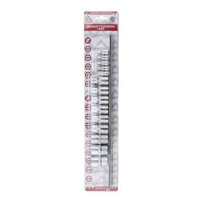 Набор головок TORX на планке (14 шт; 1/4; 1/2) Arnezi R0082014