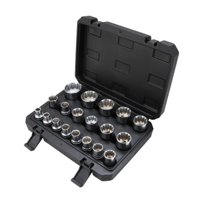 Набор головок Gear Lock (19 шт; 8-32 мм; 1/2) Arnezi R0381019