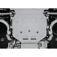 Защита КПП Rival для Volkswagen Touareg III V - 2.0TSI 249 л.с.; 3.0DTDI 249 л.с., 333.5871.1