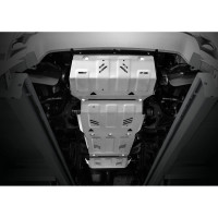 Защита радиатора, картера, КПП и РК Rival для Fiat Fullback V - 2.4D 2016-н.в./Mitsubishi K333.4046.3.6