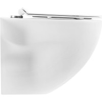 Подвесной безободковый унитаз BelBagno ONDA P-trap BB066CHR