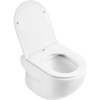 Подвесной безободковый унитаз BelBagno ONDA P-trap BB066CHR