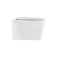 Подвесной безободковый унитаз BelBagno VENETO с креплением BB132CHR