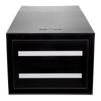 Кухонная вытяжка Konigin Geometry Black/Black Glass 102047