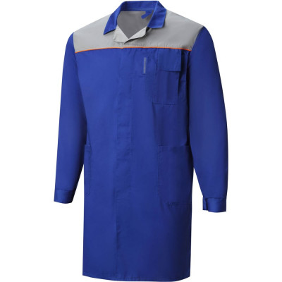 Халат СОЮЗСПЕЦОДЕЖДА Профессионал василек/светло-серый, р. 56-58/рост 170-176 2140024502055