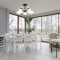 Потолочная люстра LUMION WILMA стекло, E27, 5х60W 4534/5C