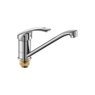 Смеситель для кухни OUTE латунь, крепление на гайке, хром T0503B