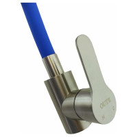 Смеситель для кухни OUTE из нержавеющей стали SUS 304 с синим гибким съемным изливом, цвет матовый T40193B-3