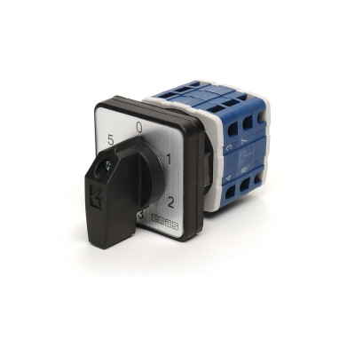 Переключатель Emas многоступенчатый 0-5, 1 полюс, 10А PSA010KS135S