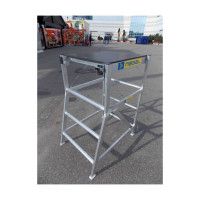 Столик - лестница MEGAL - СЛ 0,8х0,57 051901