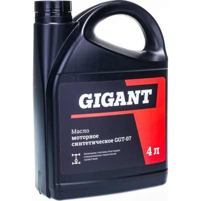 Моторное масло Gigant синтетическое, 4 л, 5W-40 GGT-07