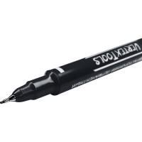 Строительный маркер vertextools черный, двухсторонний 00010-01