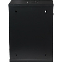 Серверный настенный шкаф W&T 15U 600х600 19 дюймов черный C156060BWTWOF