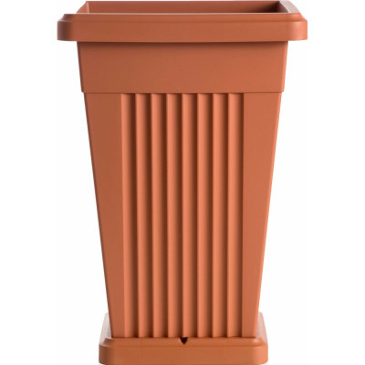 Горшок с поддоном Bama Piramide Spa 31906 40х59 см, 50 л, терракотовый 057480