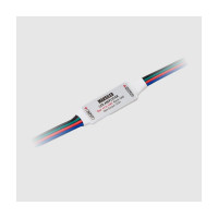 Усилитель MAKSILED RGB 5-24В, 60/144/288Вт, 3 канала x 5А, IP20, 45x13x6мм ML-RP-102-WS
