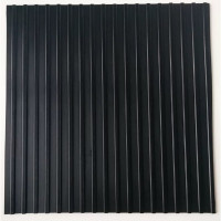 Резиновое рулонное покрытие ComeForte Рифленка 1,2х10м Middle Ribbed rubber ср.линия СС002788