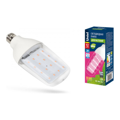 Светодиодная лампа Uniel 12W, SPBR, E27, CL PLP33WH LED-B82 UL-00007647