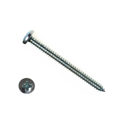 Шуруп с полукруглой головкой КРЕП-КОМП DIN7981, 6,3x32, 35 шт. шп6332мф