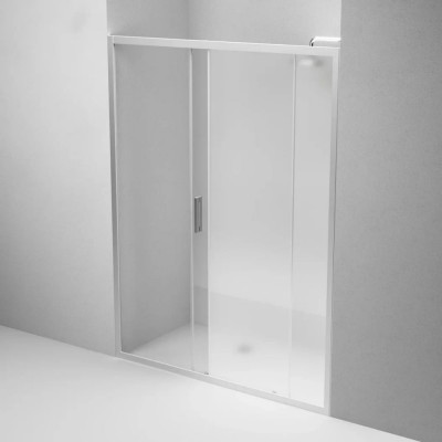 Душевая дверь AM.PM Gem Solo 150x195, стекло матовое, профиль матовый хром W90G-150-1-195MM