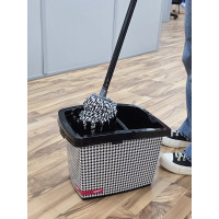 Ведро с отжимом YORK 15 литров прямоугольное СТАЙЛПЕПИТА 070042