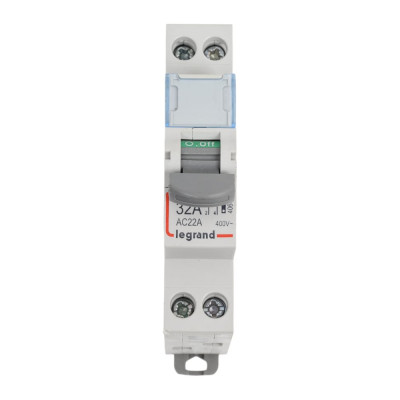 Выключатель-разъединитель Legrand DX3-IS - 2П - 400 В - 32 А - 1 модуль 406434