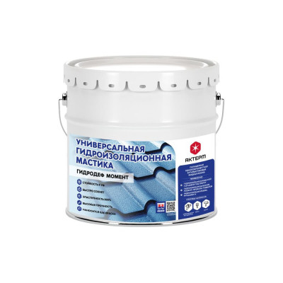 Гидроизоляция ГидроДеф Момент 3кг АКТЕРМ 10054
