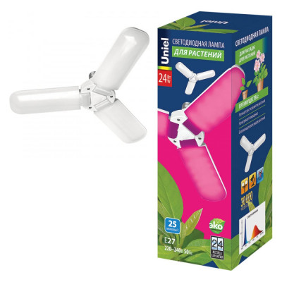Светодиодная лампа Uniel 24W/SPSB/E27/FR/P3 PLP32WH LED-P65 UL-00007407