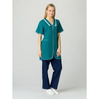 Женский халат Факел Сакура, зеленый, размер 60 87481146.010