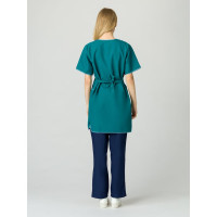 Женский халат Факел Сакура, зеленый, размер 60 87481146.010