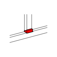 Плоский отвод для односекционных кабель-каналов Legrand DLP 35x105, 50x150 65 мм белый 010737