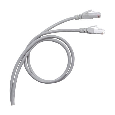 Коммутационный шнур RJ45 Legrand категория 5е F/UTP PVC экранированный 2 м серый 051641