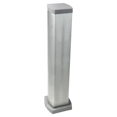 Алюминиевая миниколонна SnapOn Legrand с крышкой из алюминия 4 секции, высота 0,68м 653044