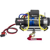 Переносная лебедка с квадратом для фаркопа РИФ 9500SR EWX9500SR-KIT3