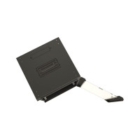 Настенный 19-дюймовый шкаф Hyperline TWB-0666-GP-RAL9004, 6U, 367x600x600мм, черный, 392628