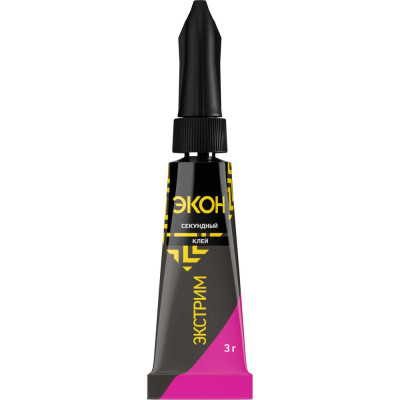Клей секундный ЭКСТРИМ 3г ЭКОН 3001040