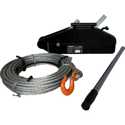 Рычажная лебедка Magnus Profi МТМ WRP-1600 1.6 т, канат 20 м SZ059346