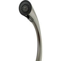 Смеситель для кухни OUTE с выдвижной лейкой, высота 410 мм, титановый T60933BY