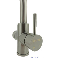 Смеситель для кухни OUTE из нержавеющей стали SUS 304, титановый T60103BY