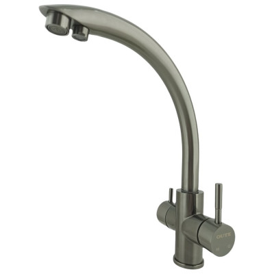 Смеситель для кухни OUTE из нержавеющей стали SUS 304, титановый T60103BY