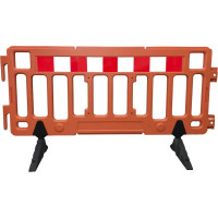 Пластиковое дорожное ограждение ТЕХНОЛОГИЯ баррикада, 2 м 00-00009906