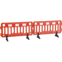 Пластиковое дорожное ограждение ТЕХНОЛОГИЯ баррикада, 2 м 00-00009906